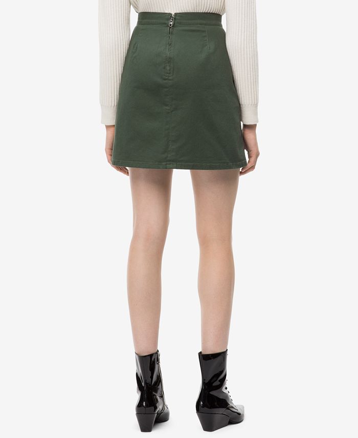 Calvin Klein Jeans Utility Mini Skirt & Reviews - Skirts - Juniors - Macy's