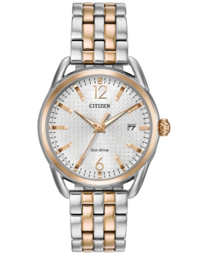 image of Citizen Drive from Citizen Eco-Drive Women-s Two-Tone Stainless Steel Bracelet Watch 36mm