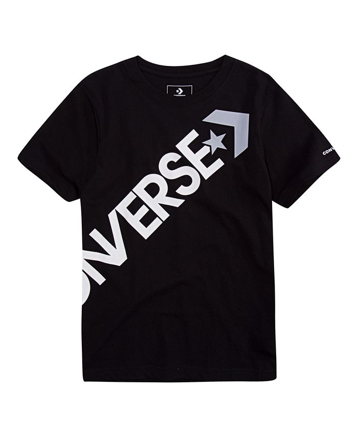Converse Big Boys Crossbody Logo Cotton T-Shirt & Reviews - Shirts ...