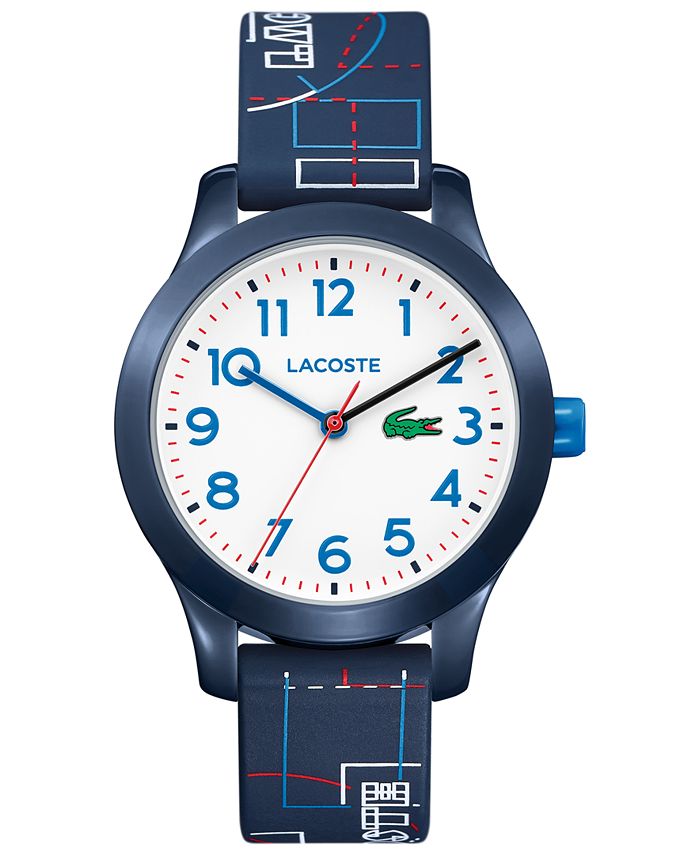 Lacoste Kid's 12.12 Blue Silicone Strap Watch 32mm Macy's