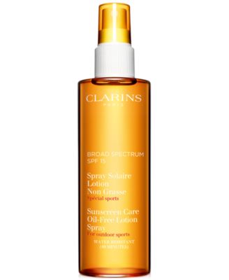Clarins - Sunscreen Oil-Free Lotion Spray SPF 15, 5.2 fl. oz