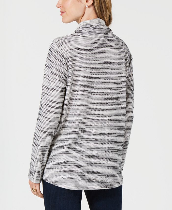 Style And Co Cowl Neck Sweatshirt Created For Macys Macys