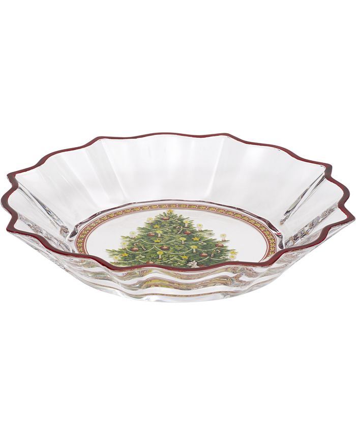 Villeroy & Boch Christmas Tree Glass Bowl Macy's