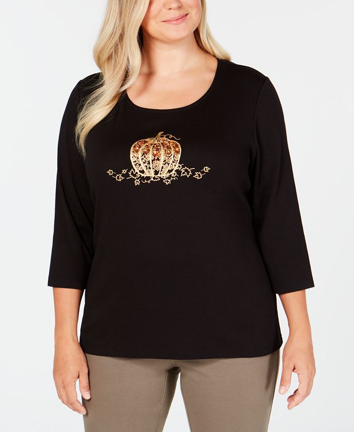 Karen scott halloween tops best sale