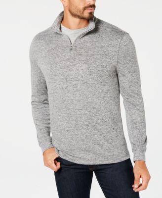 Club Room - Men's Quarter-Zip Sweater