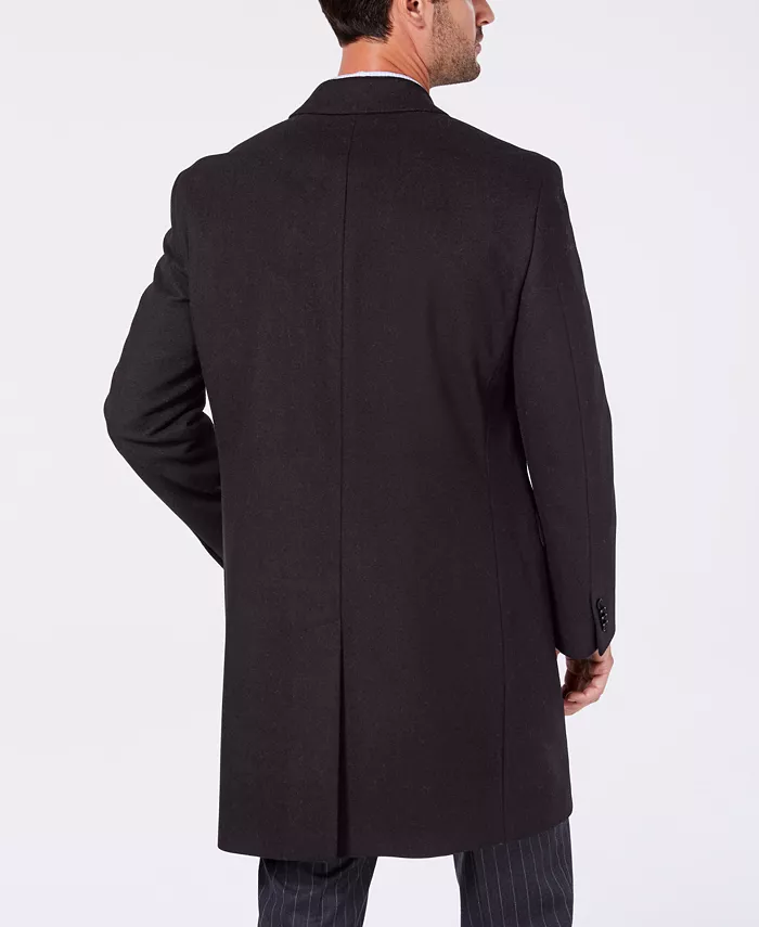 Men's Classic-Fit Batten Overcoat - thumbnail 5
