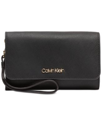 Calvin Klein - Leather Wristlet