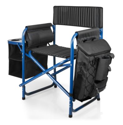 by Picnic Time Blue Fusion Backpack Chair with Cooler
