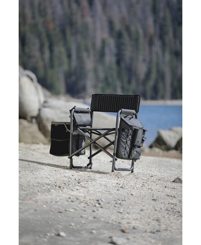 Oniva by Picnic Time Dark Gray Fusion Backpack Chair with Cooler Macy's