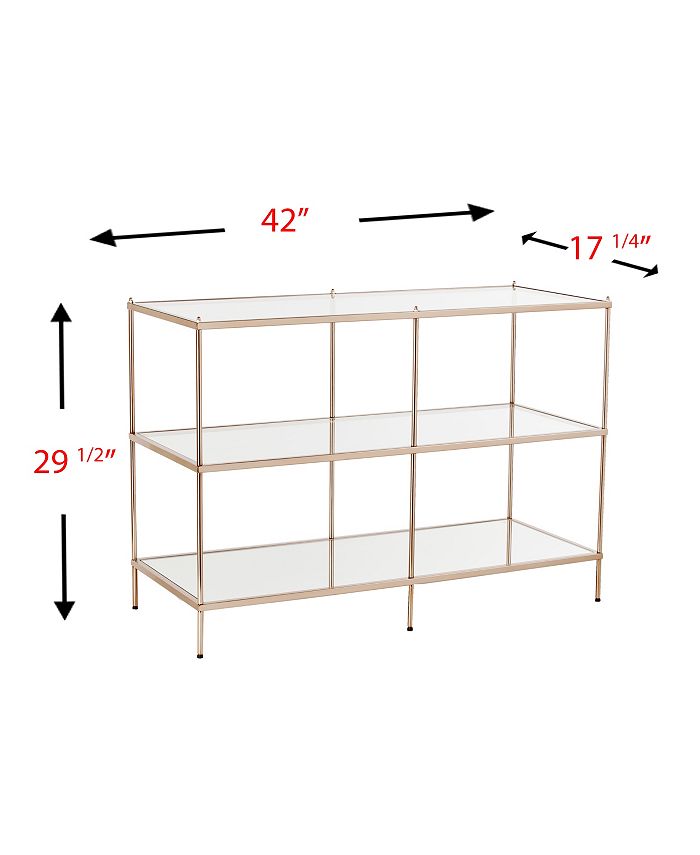 Southern Enterprises - Knox Console Table, Quick Ship