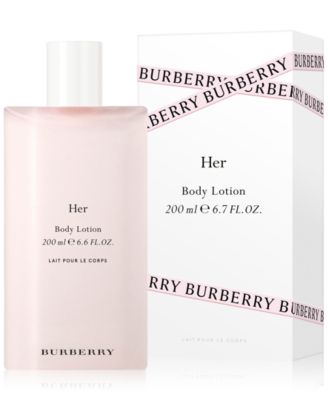 burberry her shower gel