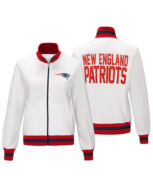 G Iii Sports Women S New England Patriots Field Goal Track Jacket Reviews Sports Fan Shop By Lids Women Macy S
