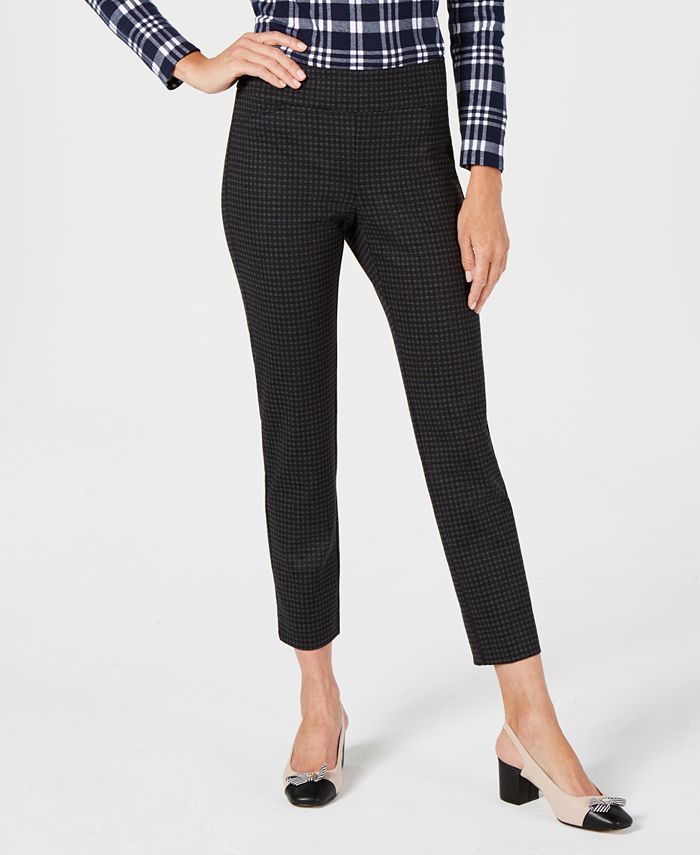 Charter Club Petite Pull-On Ankle Pants, Created for Macy's - Macy's