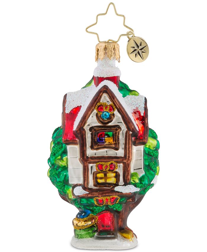 Christopher Radko Tree Limb Luxury Little Gem Ornament - Macy's