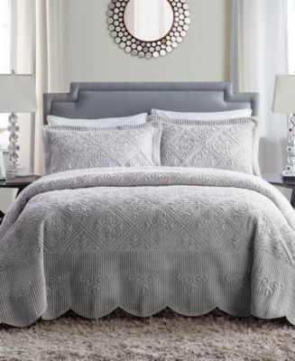 VCNY Home Westland Plush Bedspread Set Collection - Macy's