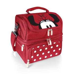 Picnic Time Minnie Mouse - Pranzo Lunch Tote In Red