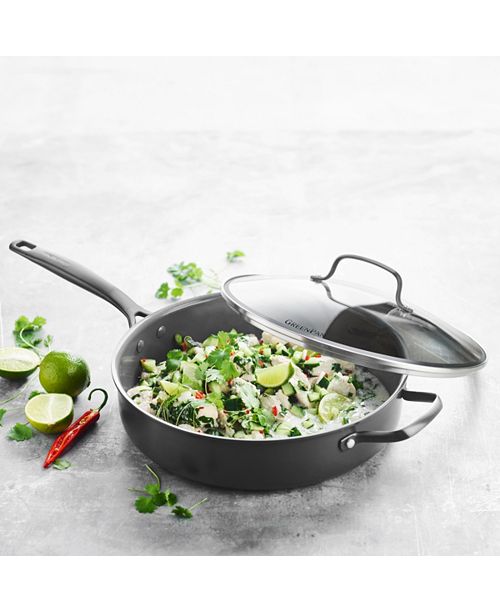 GreenPan New York Pro 5qt Ceramic NonStick Covered Saute pan, Created for Macy's & Reviews