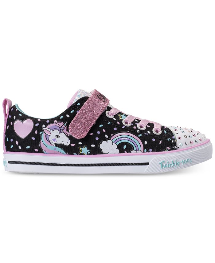 Skechers Little Girls’ Twinkle Toes: Shuffles - Sparkle Lite Unicorn ...