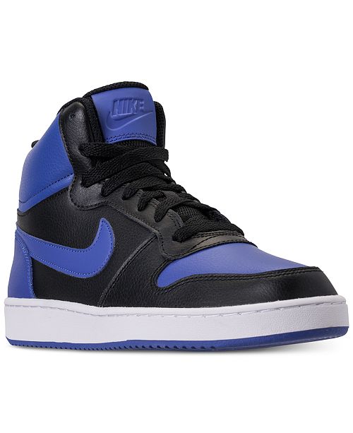 Nike Men S Ebernon Mid Casual Sneakers From Finish Line Reviews