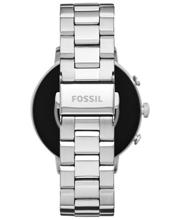 New q women's venture gen 4 hr stainless steel bracelet touchscreen smart watch 40mm deals