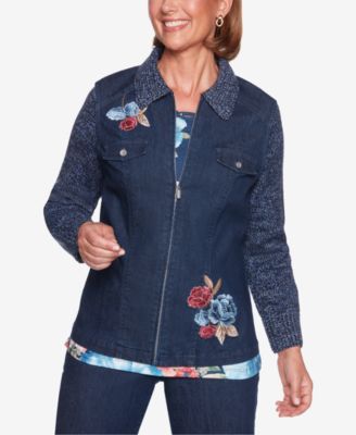 alfred dunner denim jacket