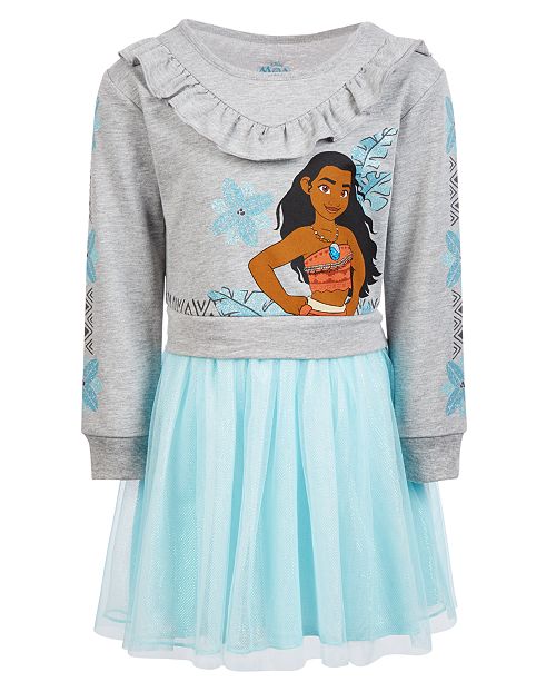 Disney Toddler Girls Layered Look Moana Dress Reviews All