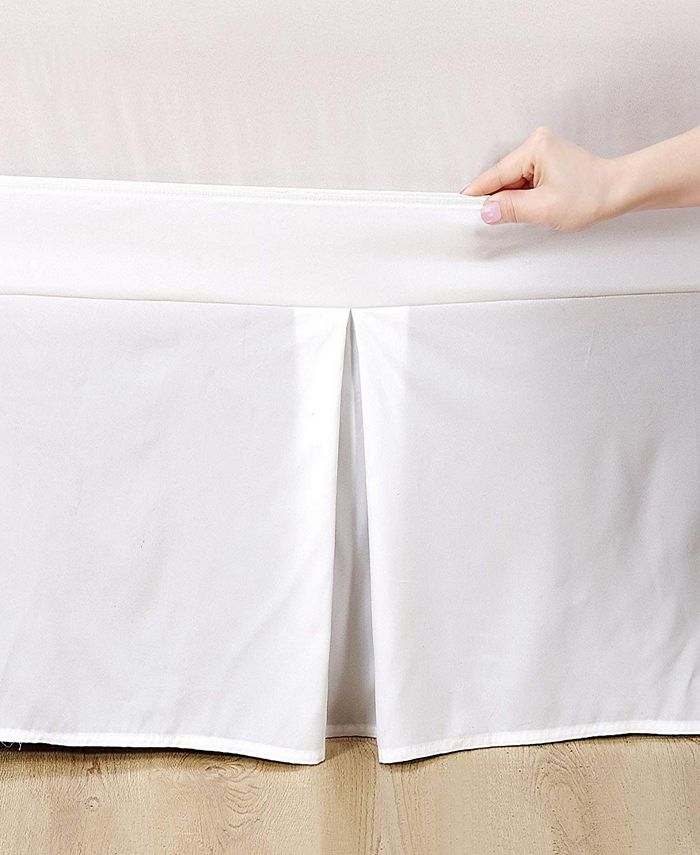 De Moocci Microfiber Tailored BedSkirt Abrasion Resistant, Quadruple