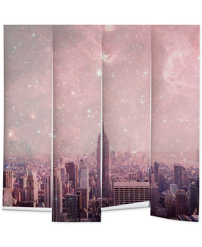 Deny Designs - Bianca Green Stardust Covering New York Wall Mural