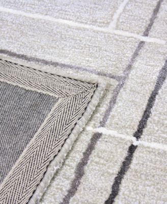 Hotel Collection CLOSEOUT!  Area Rug, City Grid CG1 2' x 3', Created for Macy's