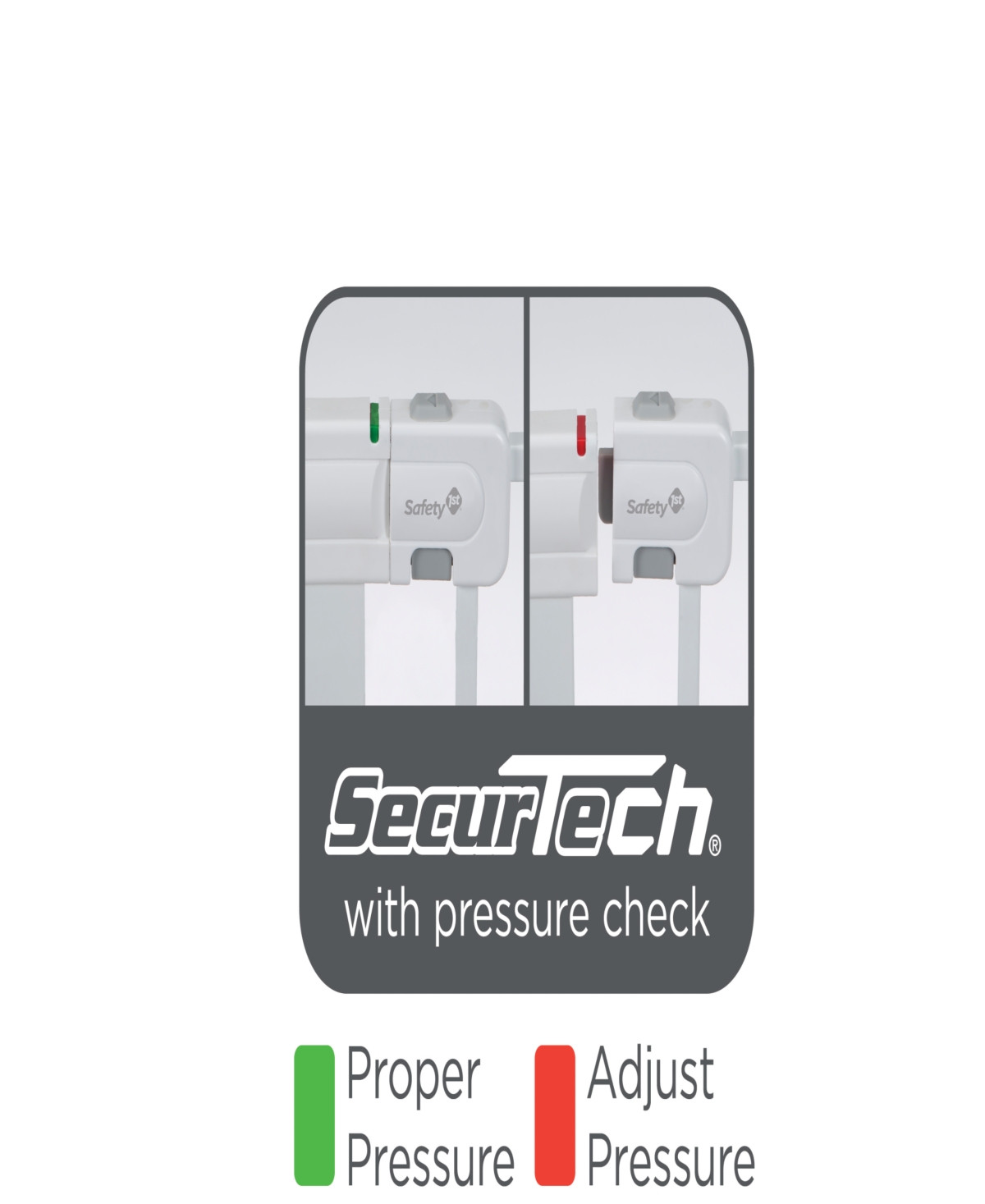 Safety 1st Easy Install Tall & Wide Gate In White