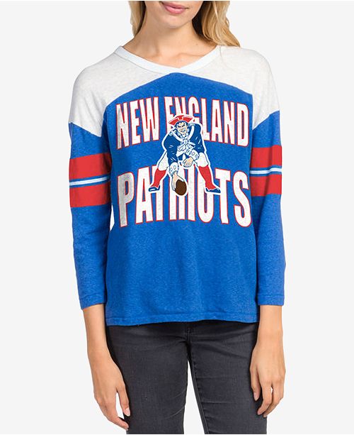 Junk Food Women S New England Patriots Liberty Throwback Raglan T Shirt Reviews Sports Fan Shop By Lids Women Macy S