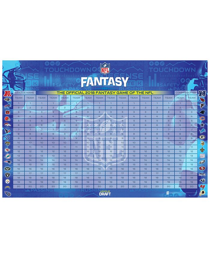 UPI Marketing 2018 NFL Fantasy Football Draft Kit - Macy's