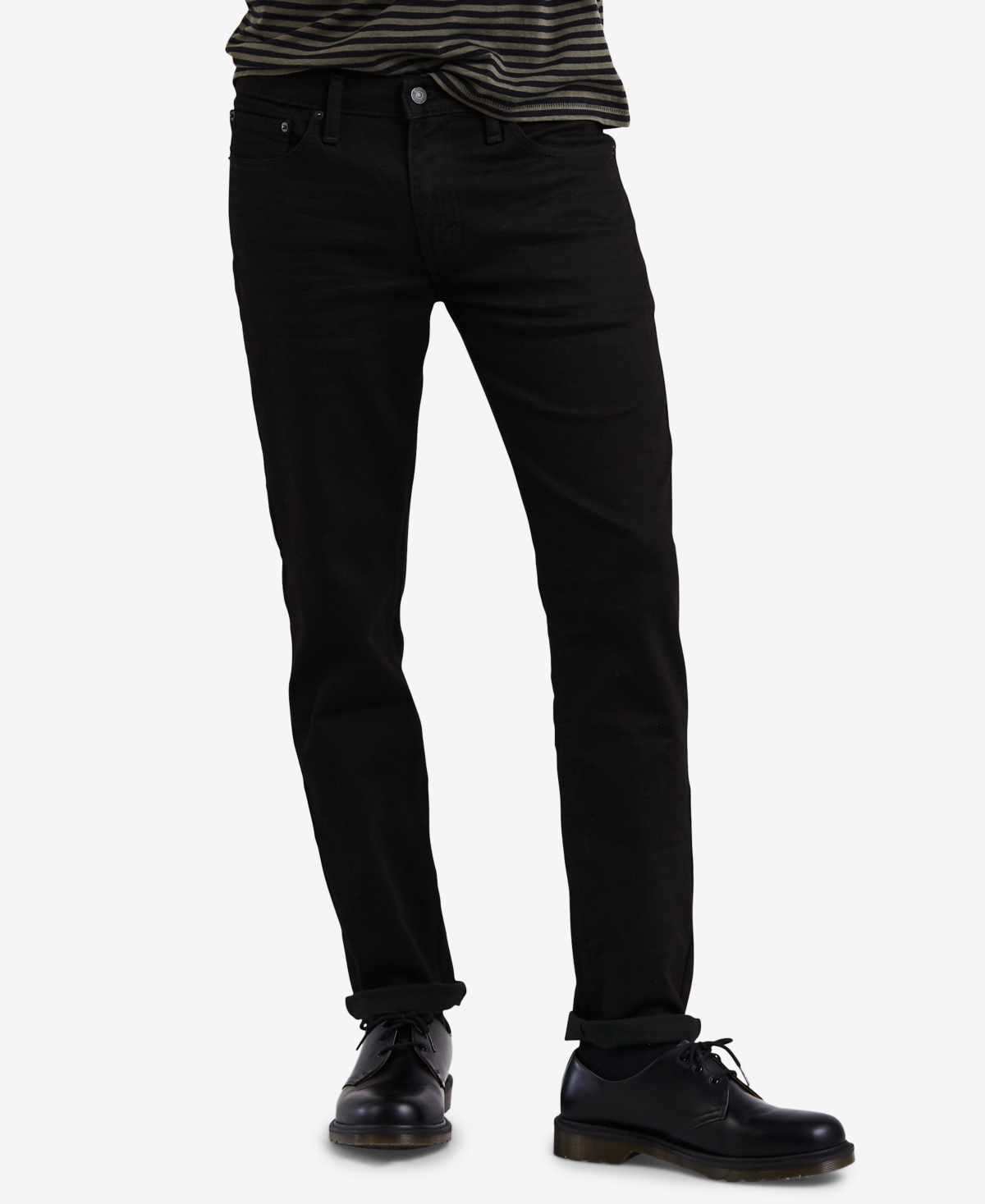 Levi's Men's 511 Flex Slim Fit Jeans In Black 3d Washed