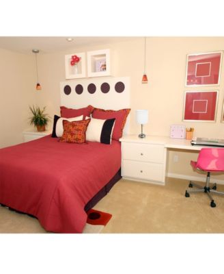 Lime Lights Stick Lamp with Charging Outlet and Fabric Shade