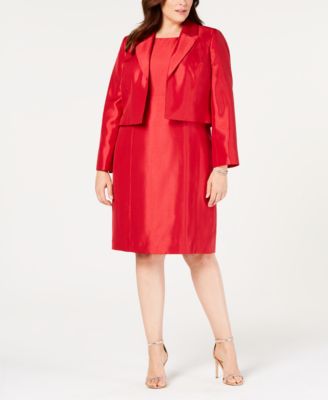 macys plus size suits