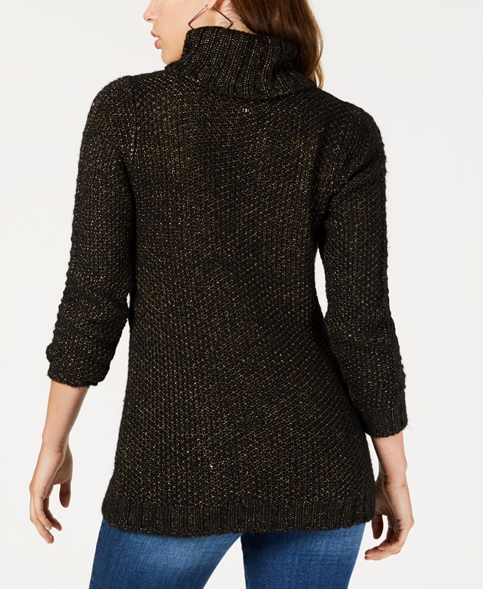 GUESS Lorita Cowl-Neck Sweater - Macy's