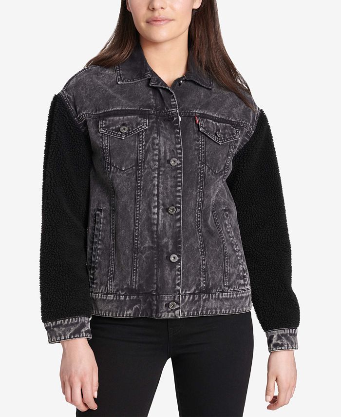 Levi's MixedMedia Trucker Jacket Macy's