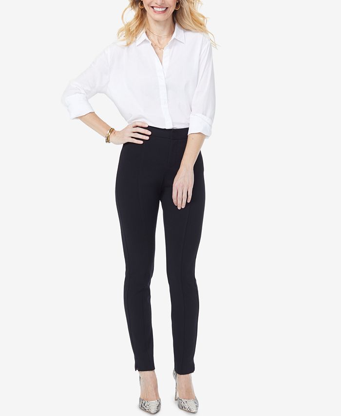NYDJ Women's Betty Ankle Pants In Ponte Knit - 8 Tall