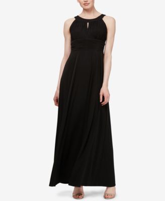 SL Fashions Pleated Maxi Dress & Reviews - Dresses - Women - Macy's