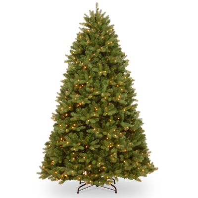 National Tree Company - National Tree 6' Feel Real  Newberry ™  Spruce Hinged Tree with 600 Clear Lights