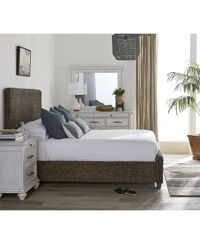 Furniture Closeout! Calypso Woven Queen Bed & Reviews Furniture Macy's