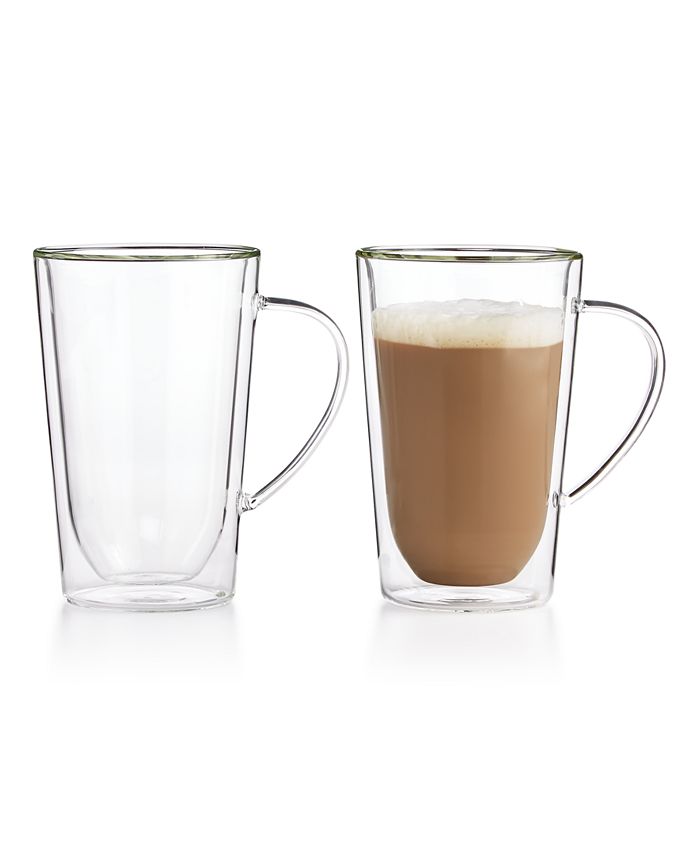 Hotel Collection Set of 2 Latte Mugs, Created for Macy's Macy's