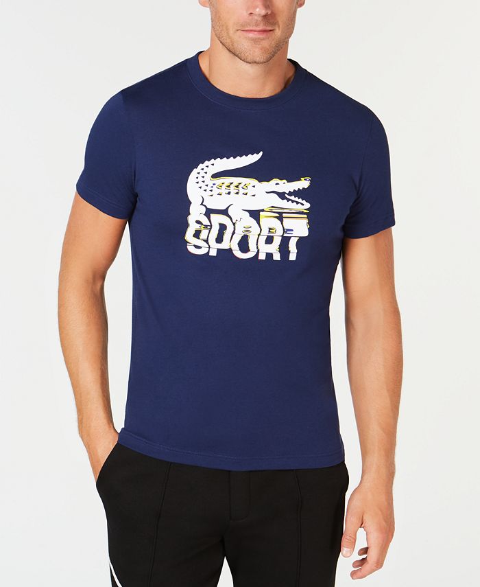 Lacoste Men's Logo Print Tennis T-Shirt - Macy's