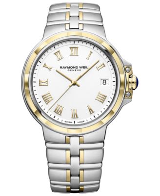 Raymond Weil - Men's Swiss Parsifal Two-Tone PVD Stainless Steel Bracelet Watch 41mm