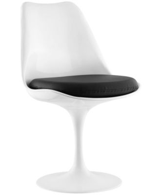 Modway - Lippa Dining Vinyl Side Chair in White