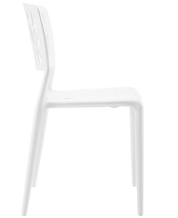 Modway - Astro Dining Side Chair in White