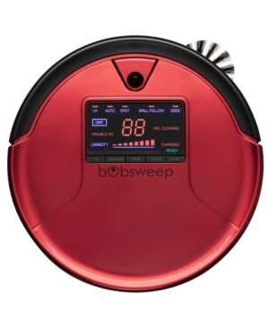 Bobsweep Pethair Robotic Vacuum Cleaner And Mop In Red