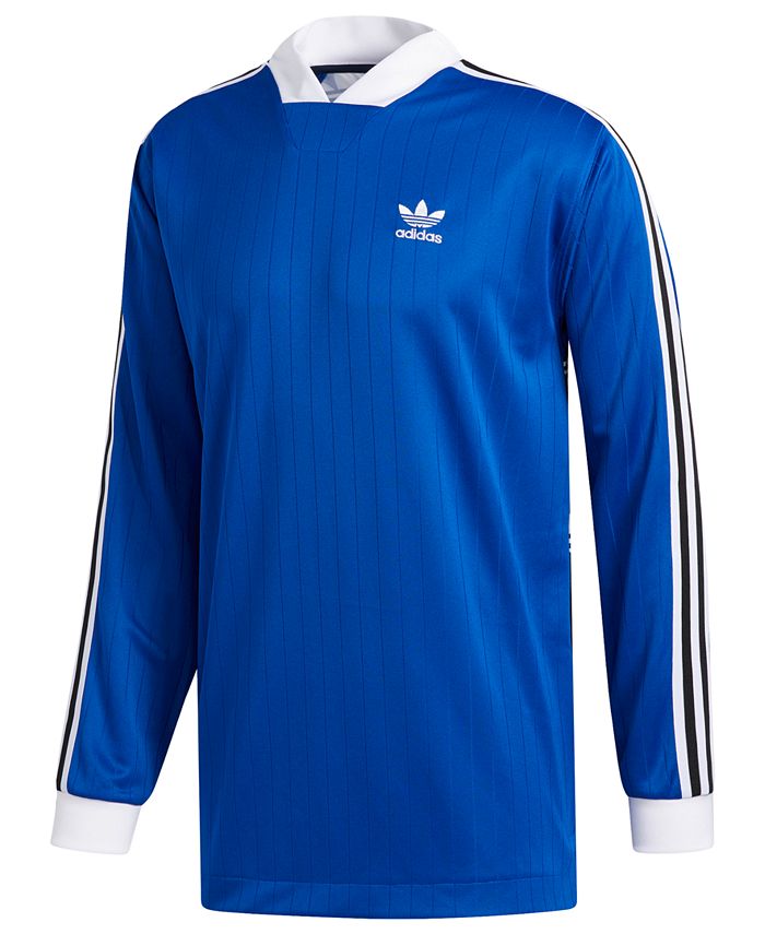 adidas Men's Originals B Sides Trefoil Back Print Goalie Jersey Macy's