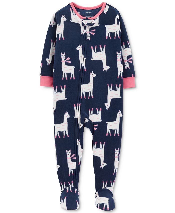 Fleece llama pajamas new arrivals
