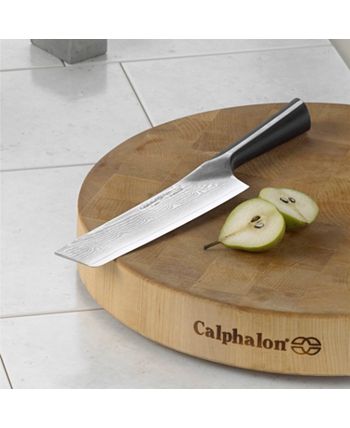 Calphalon 4 Slot Stainless Steel Toaster & Katana Series Knife Block Set